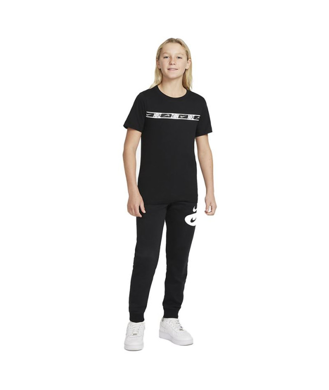 Camiseta Nike Sportswear Kids Black