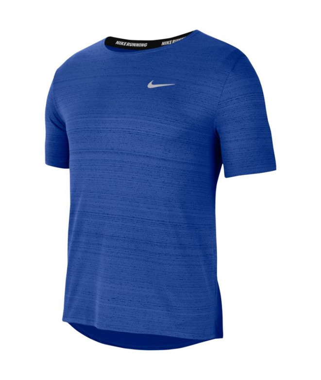 Camiseta de Running Nike Dri-FIT Miler Hombre Blue