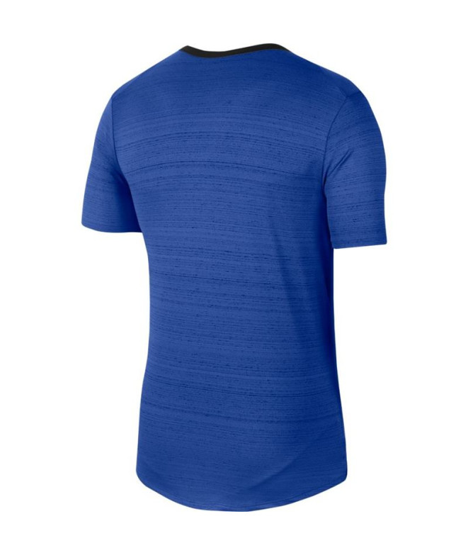 T-Shirt de running Nike Dri-FIT Miler Hommes Bleu