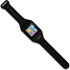Correa reloj de Running In Off Com Ipod 6 Negra Silicona Puro