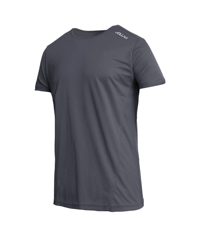 T-shirt running Joluvi de Runplex M Gris foncé