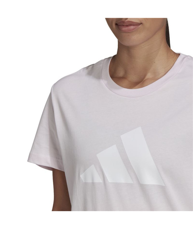 Adidas - Future Icons W - T-shirt rose