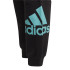 Calças Adidas Essentials French Terry para rapaz Preto