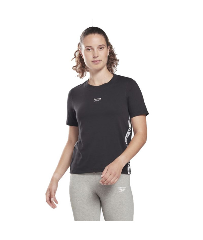 Camiseta Reebok Tape Pack Tee W Black