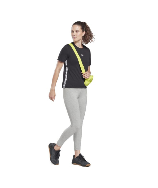 Camiseta Reebok Tape Pack Tee W Black