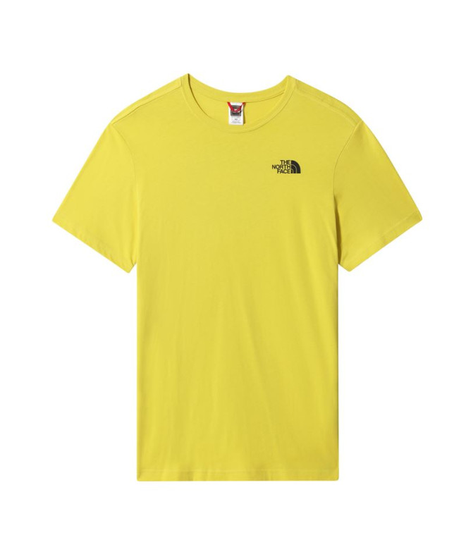 T-shirt The North Face Redbox M Amarelo ácido