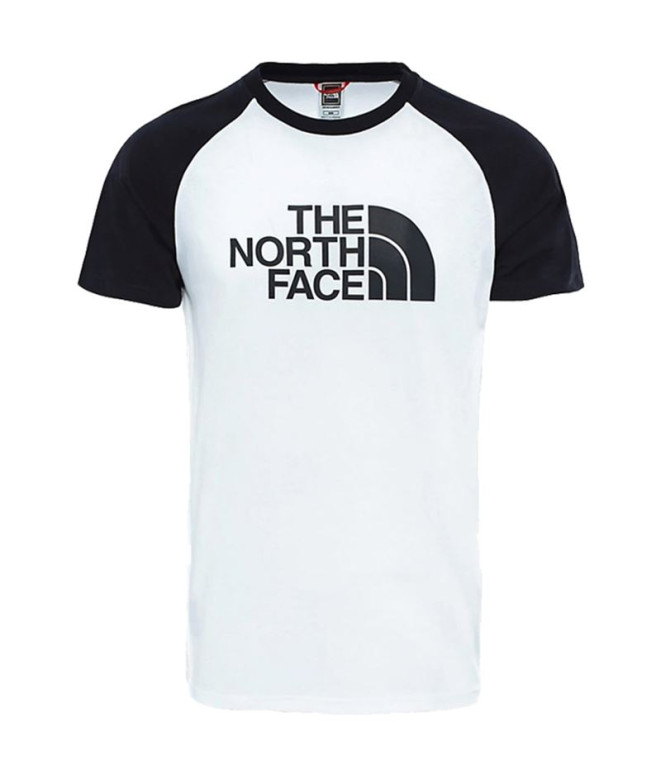 T-shirt The North Face Raglan Easy M Blanc