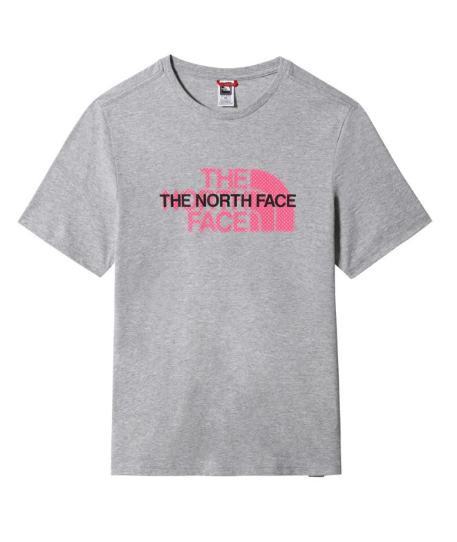 Camiseta The North Face Graphic Print M Gray