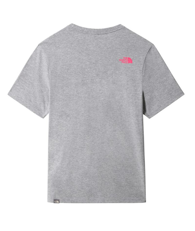 Camiseta The North Face Graphic Print M Gray