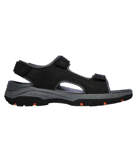 Sapatilhas Skechers Tresmen - Garo Homem Preto Sintético