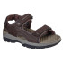 Sapatilhas Skechers Tresmen - Garo Homem Chocolate Sintético