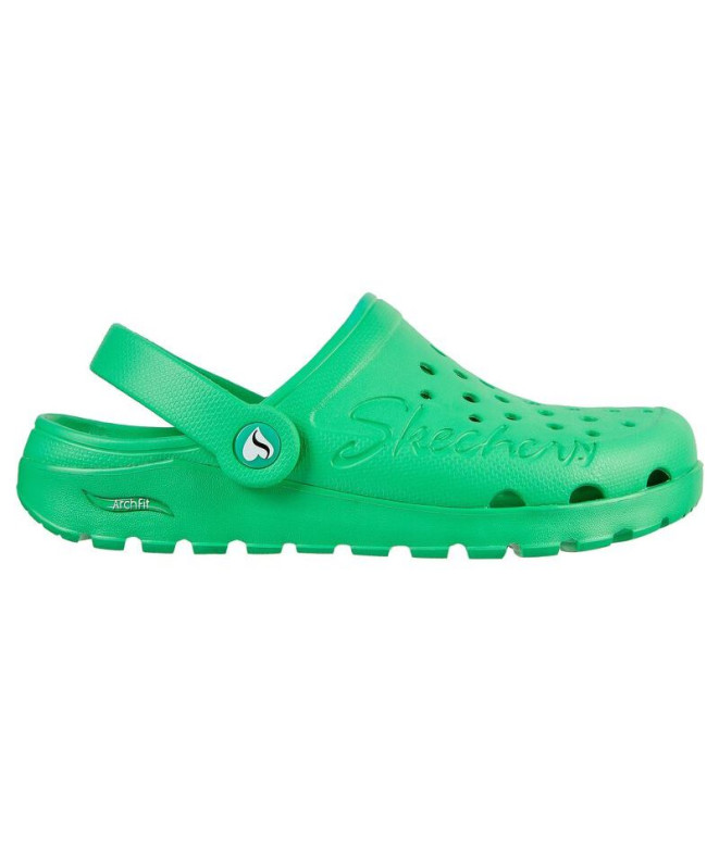 Tamanco Skechers Arch Fit Pure Joy W Verde