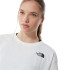 Camiseta The North Face Cropped W White