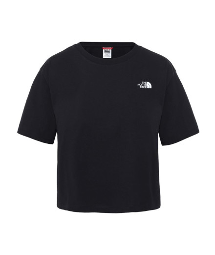 T-shirt The North Face Cropped W Preto