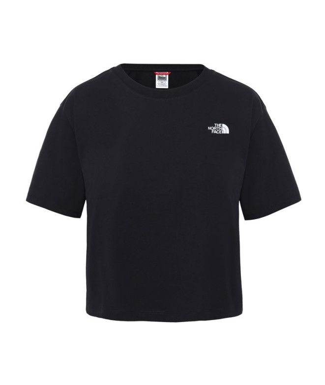 Camiseta The North Face Cropped W Black