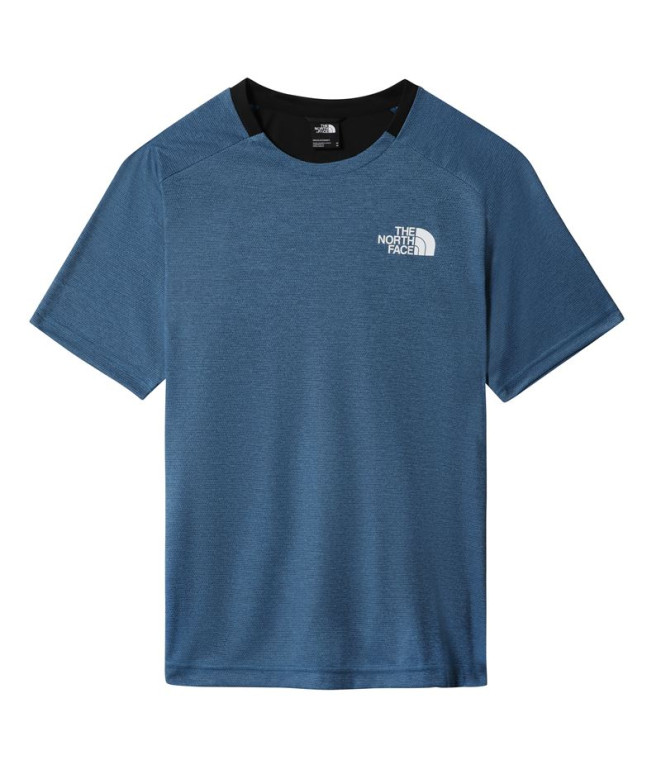 T-Shirt Fitness The North Face Mountain Athletics M Bleu