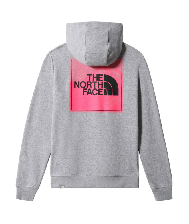 Sudadera The North Face Graphic Print M Gray