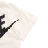 T-shirt de manga curta Nike Icon Futura Kids Branco