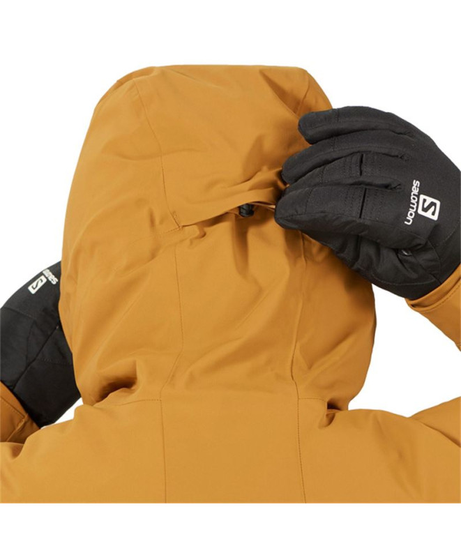 Veste de ski Salomon Highland M Brown