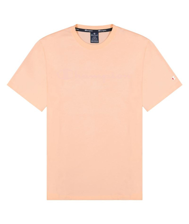 T-Shirt Champion T-Shirt de gola redonda M Rosa