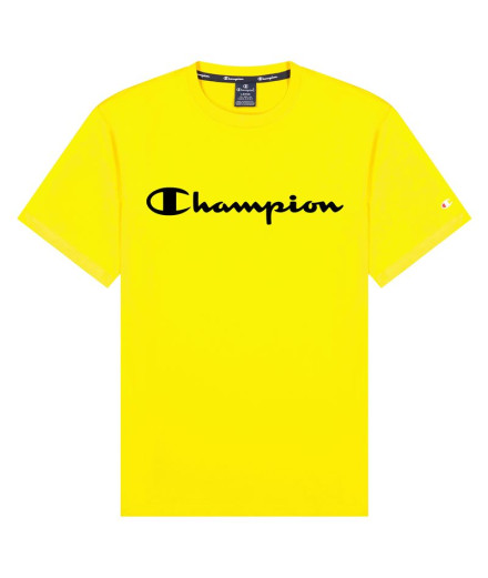 T-Shirt Champion T-Shirt à col roulé M Jaune