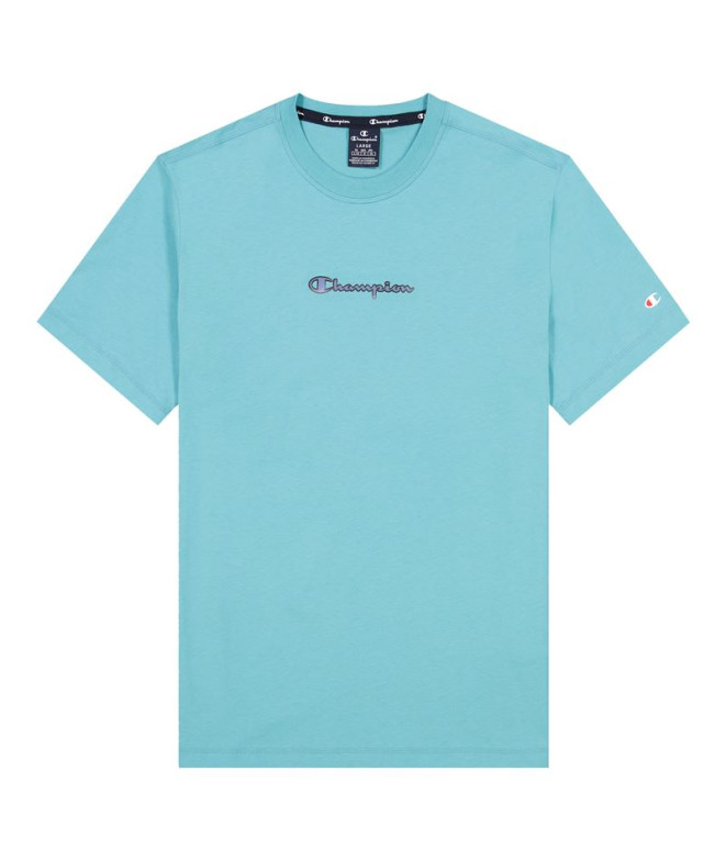 Camiseta Champion Camisola com gola redonda M Azul claro