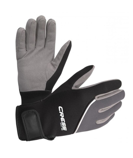 Gants de chasse Sous-Marine Cressi Sub Tropical 2mm Noir