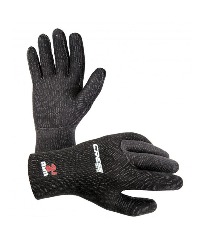 Gants chasse Sous-Marine Cressi Sub de Ultrastretch 3,5mm Noir