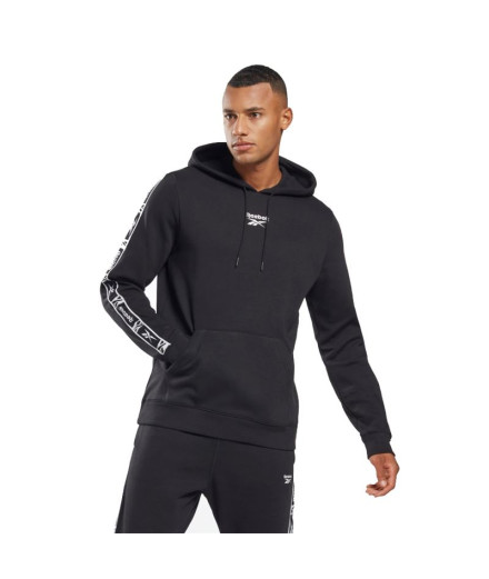 Sweat Reebok RI Tape OTH Hoodie M Noir