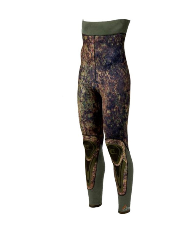Pantalons de chasse Sous-Marine Seppia 7 mm Vert