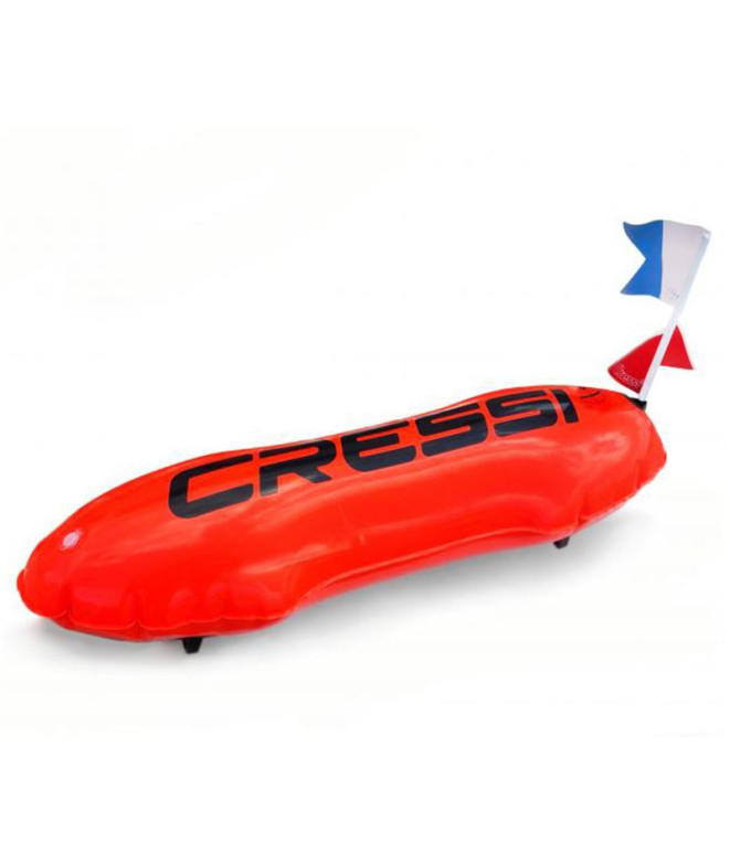 Boya de pesca submarina Cressi Sub Equipa 7" Laranja