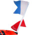 Boya de pesca submarina Cressi Sub Team 7" Laranja
