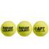Balles pádel Babolat Court de X3 Yellow