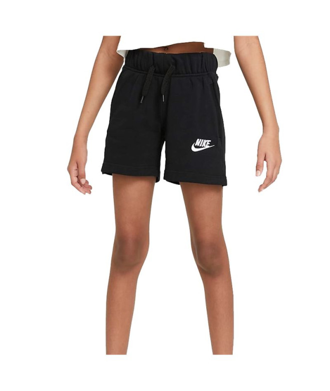 Calças Nike Sportswear Club Girls Preto