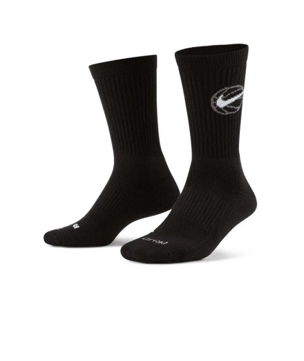 Chaussettes Nike Everyday Crew Noir 1P
