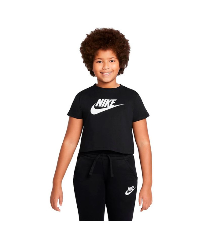 T-shirt Nike Sportswear Girls Preto