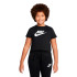 T-shirt Nike Sportswear Girls Preto