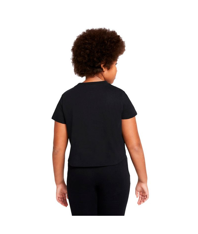 T-shirt Nike Sportswear Filles Noir