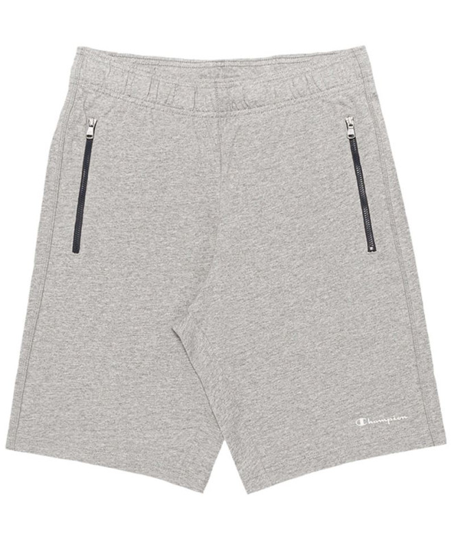 Pantalon Champion Bermuda M Gris