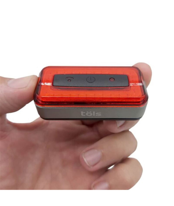 Lumières cyclisme dos de Töls Lexia Pro USB Rouge