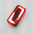 Luzes ciclismo parte de trás do Töls Lexia Pro USB Red