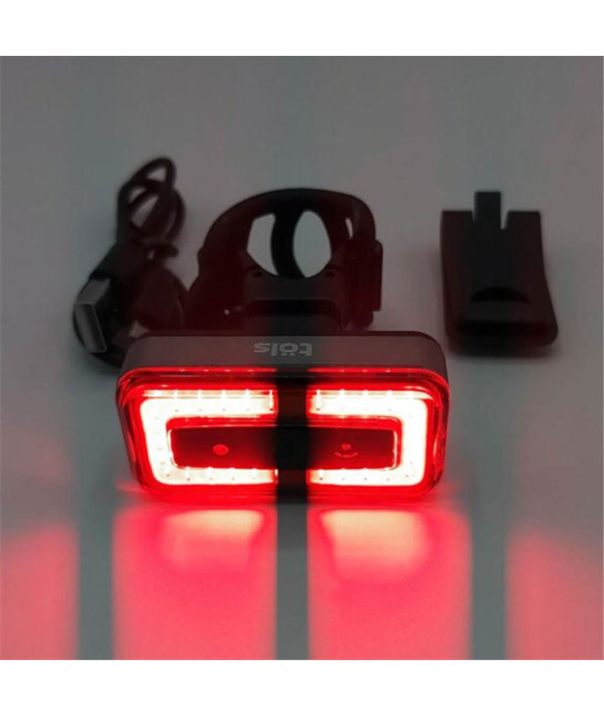 Lumières cyclisme dos de Töls Lexia Pro USB Rouge