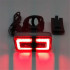 Luzes ciclismo parte de trás do Töls Lexia Pro USB Red