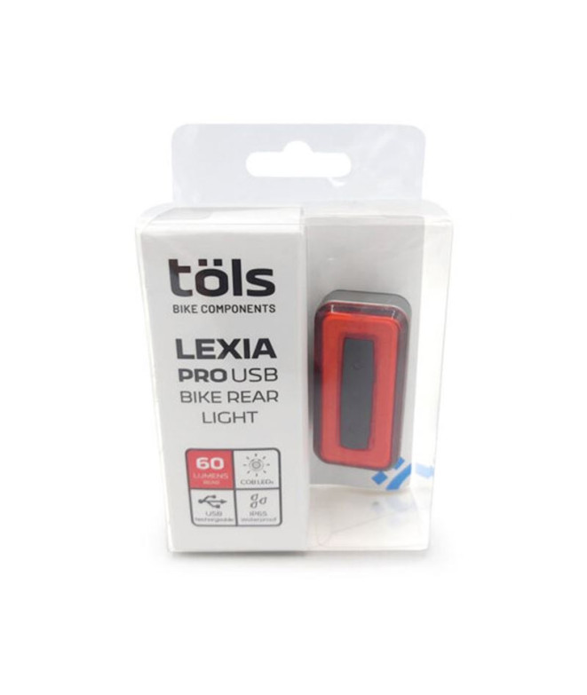 Luzes ciclismo parte de trás do Töls Lexia Pro...