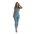 Top Born Living Yoga Dharma Azul aço