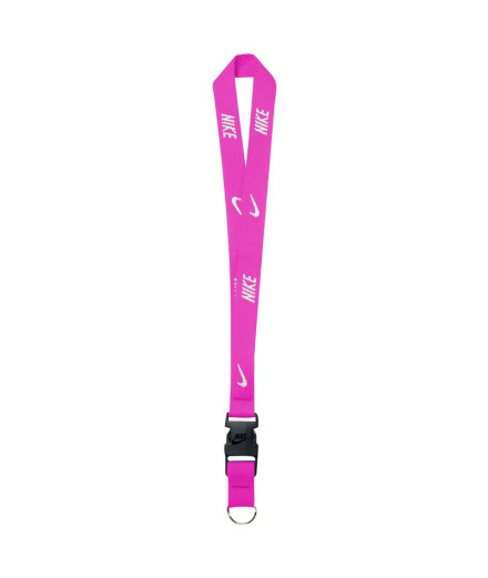 Porta-chaves Nike Lanyard Rosa