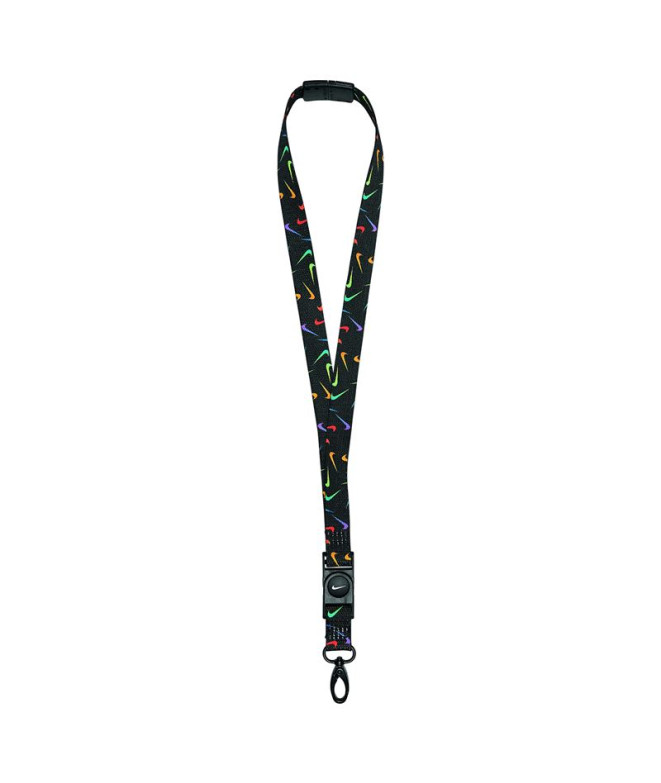 Porta-chaves Nike Lanyard Premium Preto