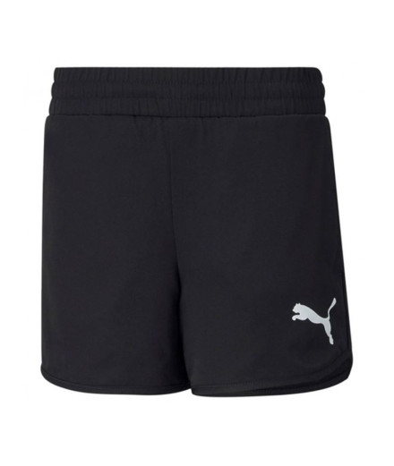 Calça calções Puma Active Shorts Kids Preto