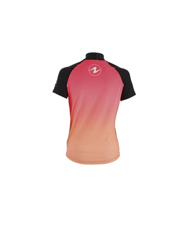 Lycra Aqua Sphere Rash Guard W Pink
