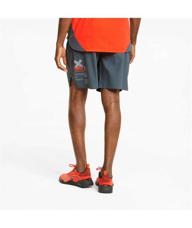 Short Puma Power Colorblock 11" TR M Grey